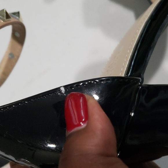 ⭐HOST PICK⭐Charlotte Russe Gold Stud Accent Open Toe Heels - Picture 14 of 15